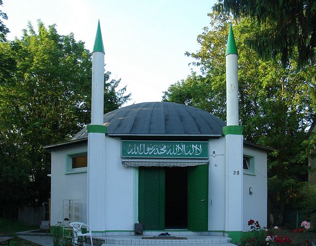 La moschea della comunità Ahmadiyya a Sachsenhausen