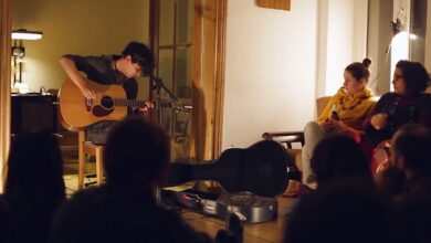 Appino durante l'Hauskonzert a Berlino [ph: Marco Jeannin]