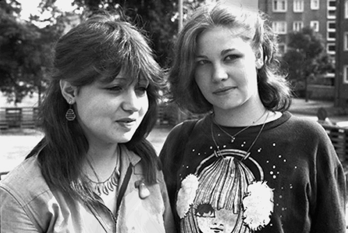 Ragazze dell'est a Lipsia, 1982