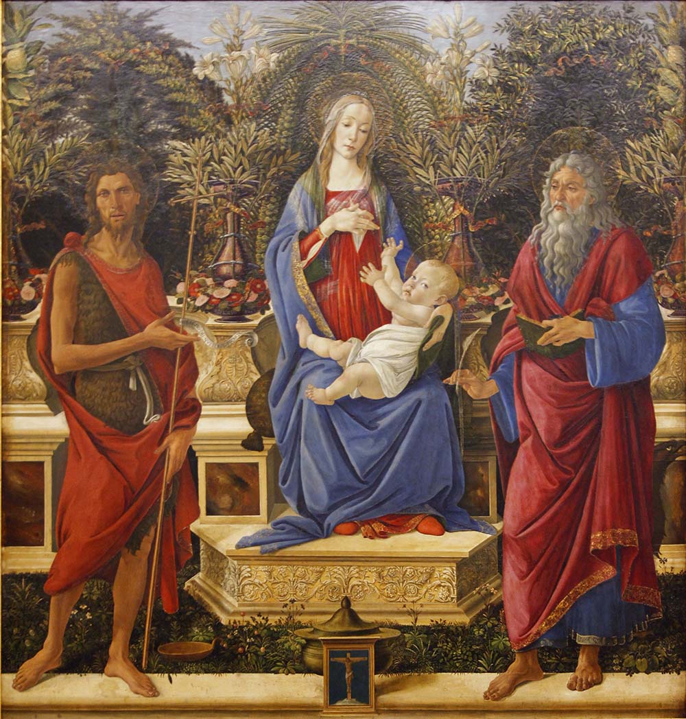 Gemäldegalerie Madonna Bardi - Botticelli