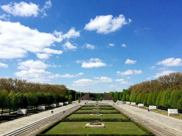 berlino parchi treptower park memoriale sovietico