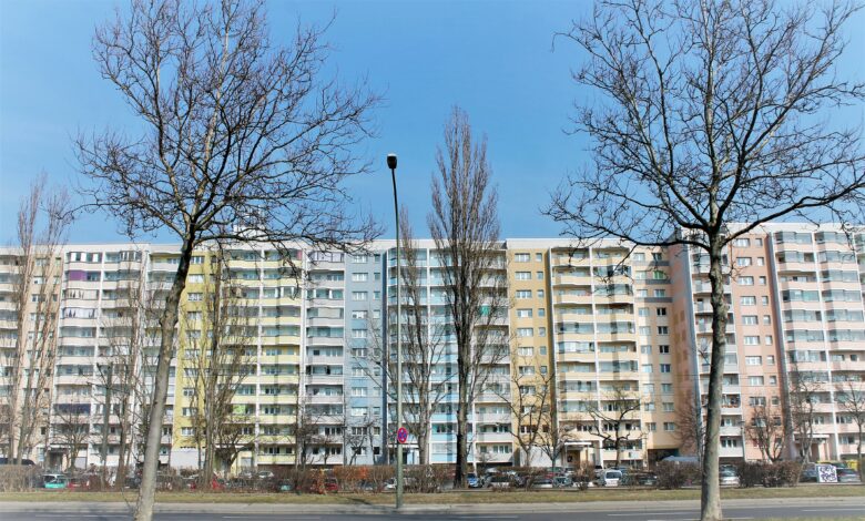 Edilizia residenziale in Landsberger Allee