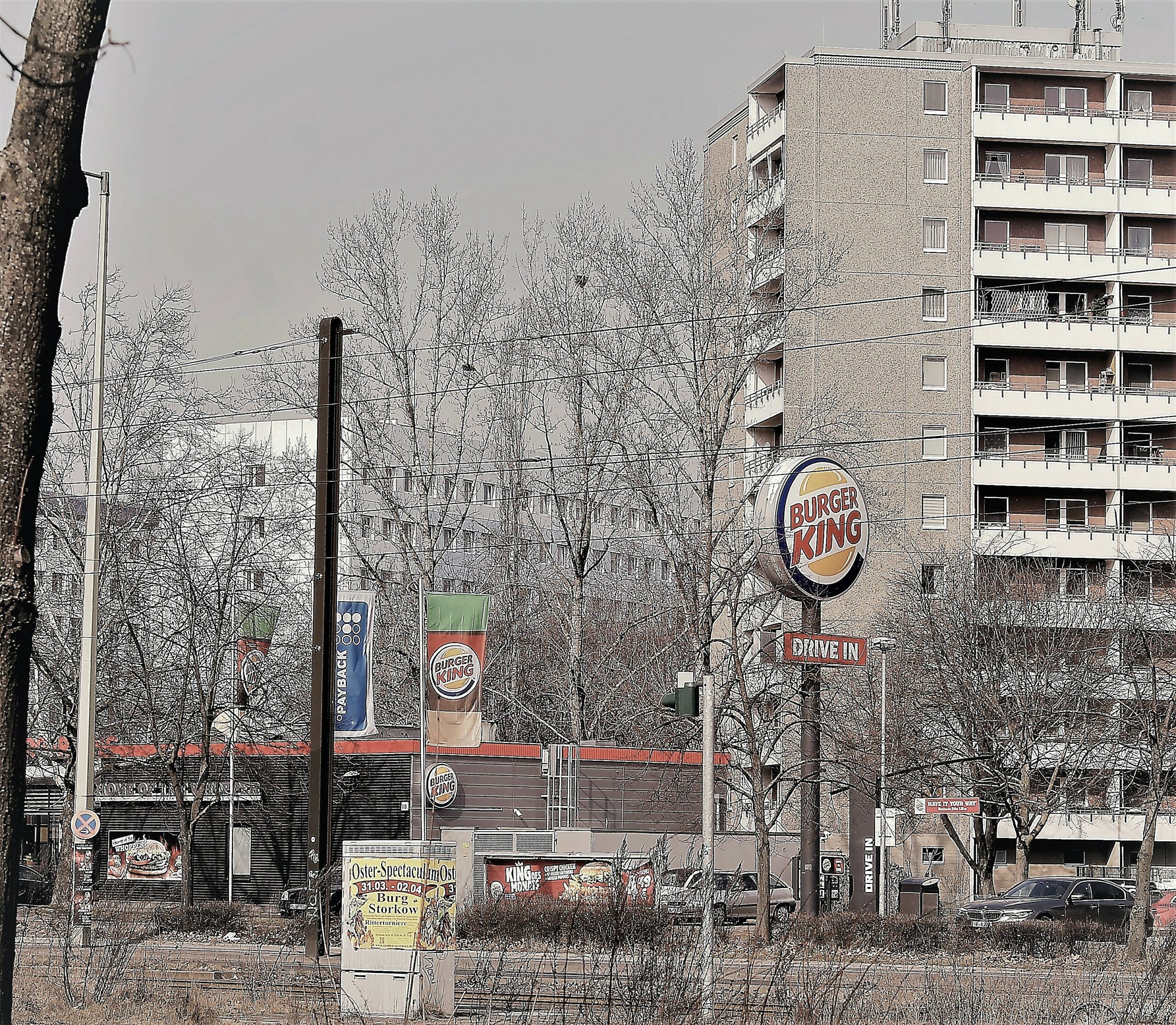 Burger King drive in