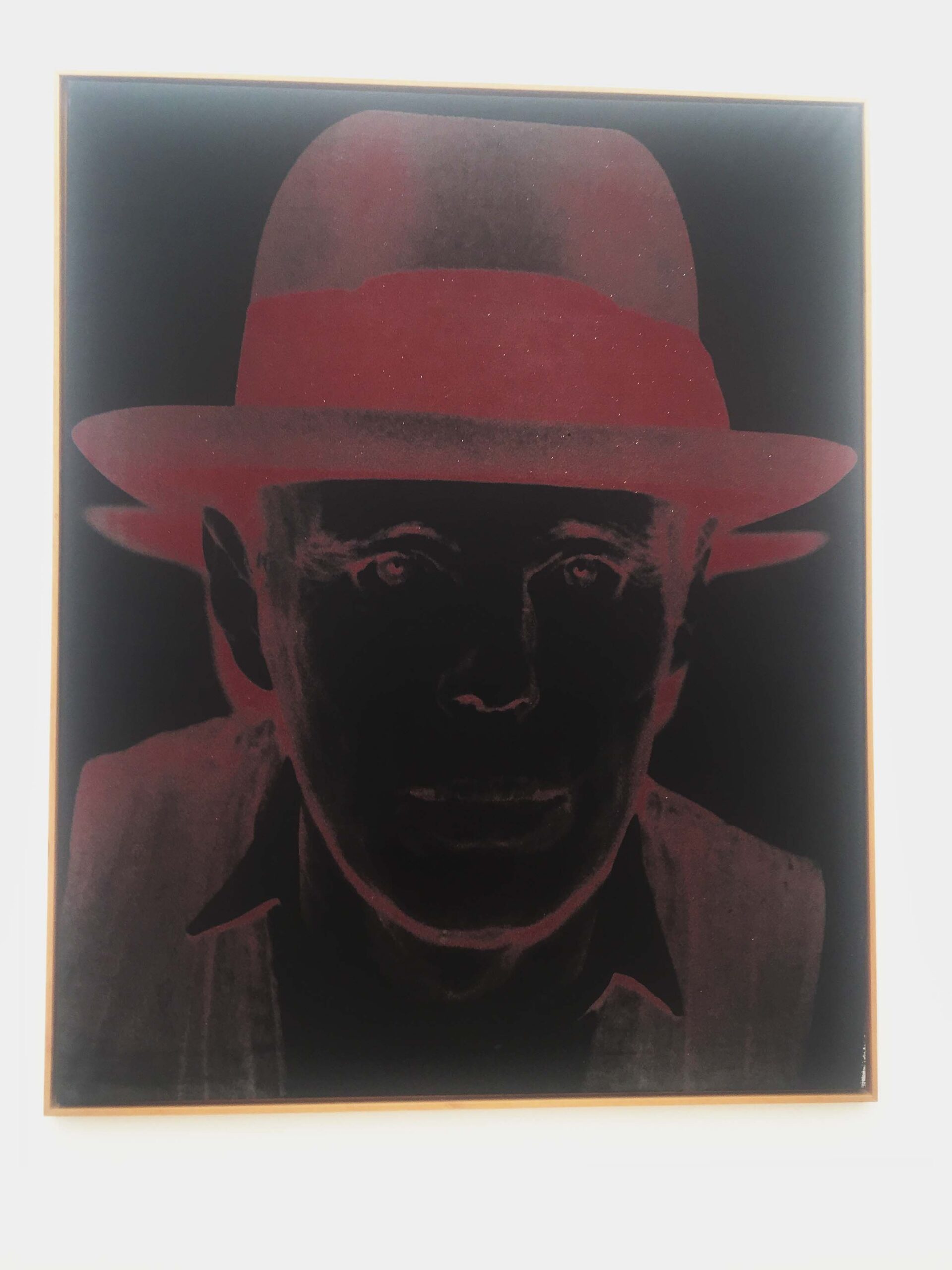 Joseph Beuys by andy warhol hamburger bahnhof