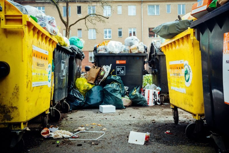 Raccolta differenziata in Germania cassonetti