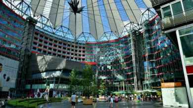 Sony Center di Potsdamer Platz