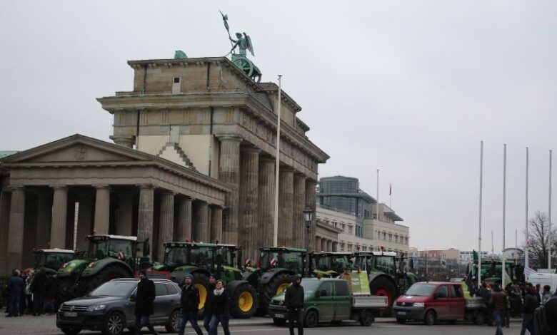 manifestazione agricoltori