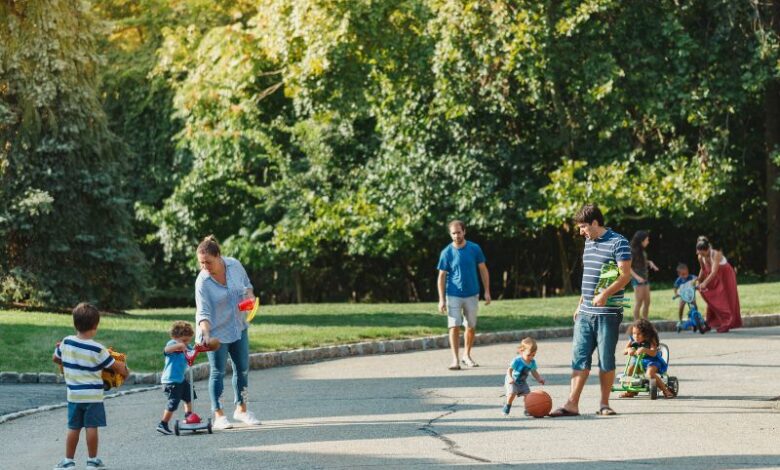 famiglie che giocano