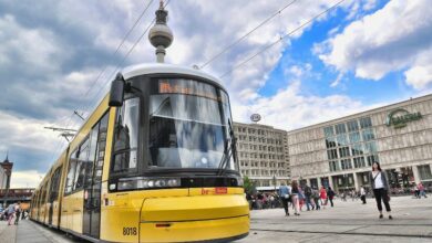 Fahrinfo BVG tram berlino