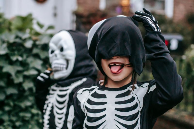 Halloween a Berlino bimbi