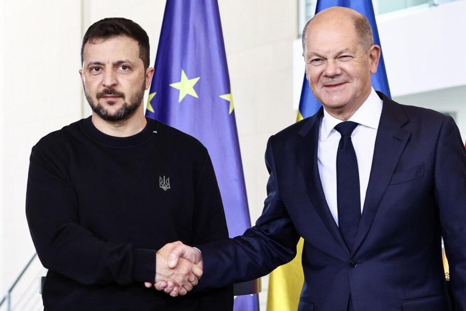 Zelensky a Berlino