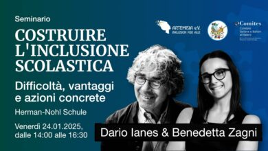 Inclusione scolastica seminario e workshop