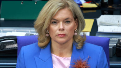 Sessione plenaria del Bundestag tedesco a Berlino Julia Klöckner